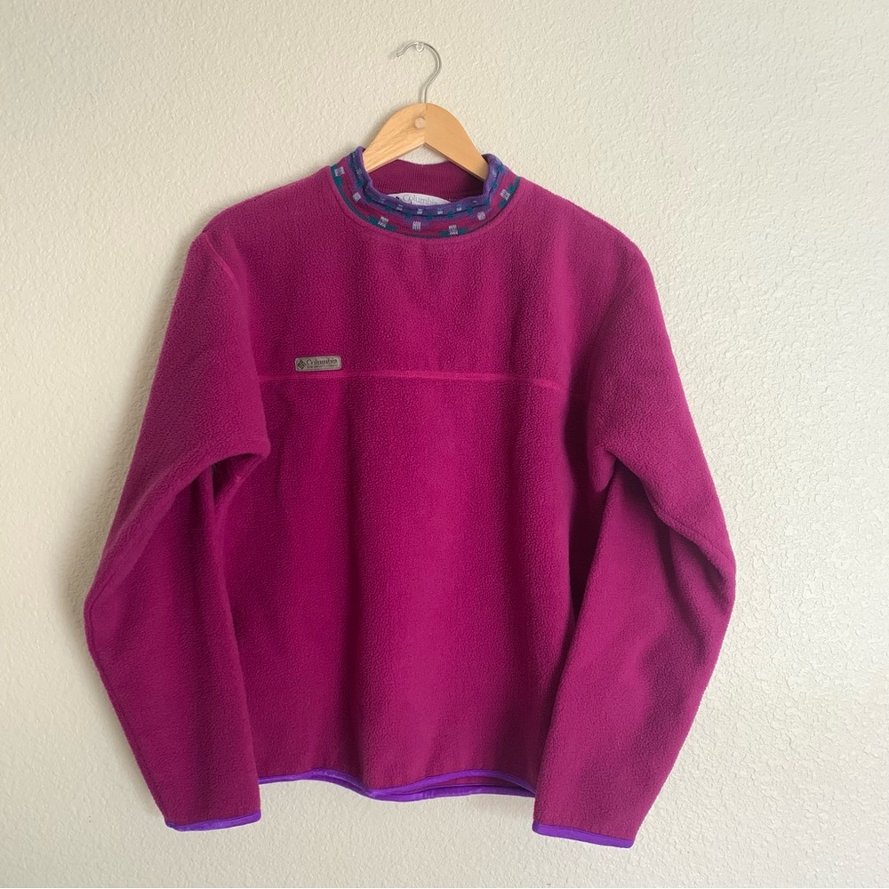 ⚡️SOLD⚡️Vintage Columbia Fleece Sweater - Picture 1 of 5